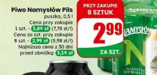 Piwo Namysłów Pils