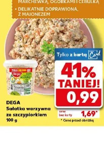 Dega Sałatka warzywna ze szczypiorkiem