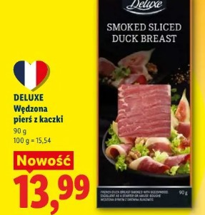Deluxe Wędzona pierś z kaczki