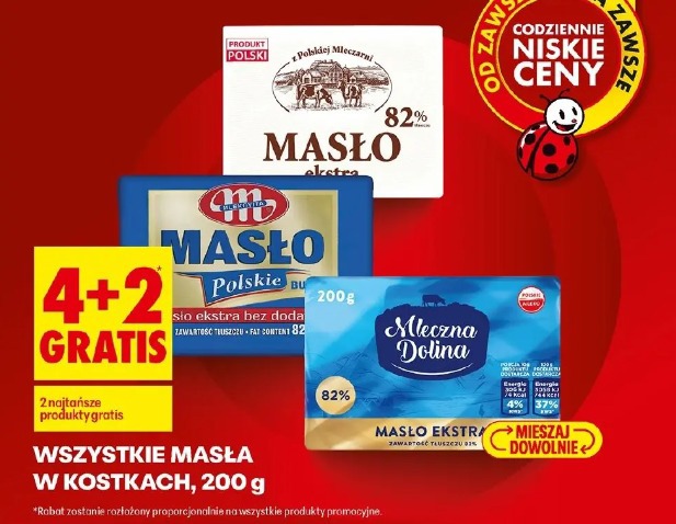 Wszystkie masła w kostkach