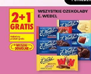Wszystkie czekolady E. Wedel