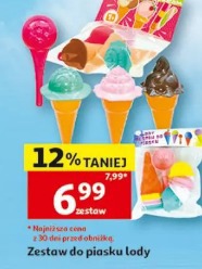 Zestaw do piasku lody