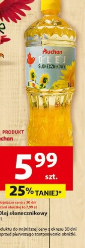 Olej słonecznikowy Auchan