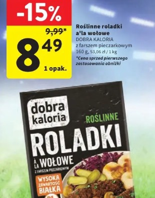 Roślinne roladki a'la wołowe Dobra Kaloria