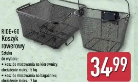 Ride+Go Koszyk rowerowy