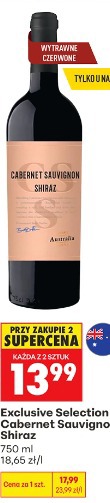 Exclusive Selection Cabernet Sauvignon Shiraz