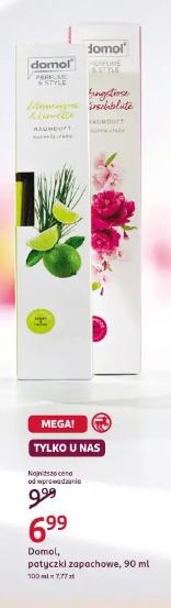 Domol, patyczki zapachowe