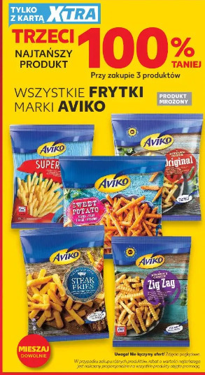 Wszystkie frytki marki Aviko