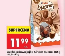 Czekoladowe jajka Kinder Bueno