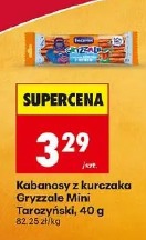 Kabanosy z kurczaka Gryzzale Mini Tarczyński