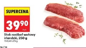 Stek rostbef wołowy irlandzki