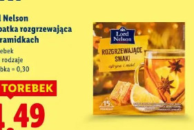 Lord Nelson Herbatka rozgrzewająca w piramidkach