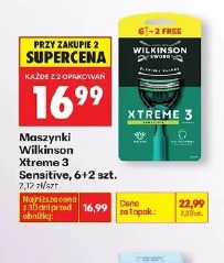 Maszynki Wilkinson Xtreme 3 Sensitive 6+2 szt.