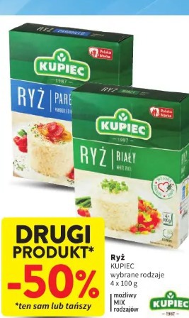 Ryż Kupiec wybrane rodzaje