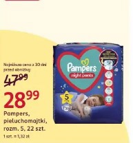 Pampers, pieluchomajtki, rozm. 5, 22 szt.