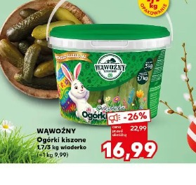 Wawożny Ogórki kiszone