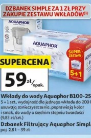 Wkłady do wody Aquaphor B100-25