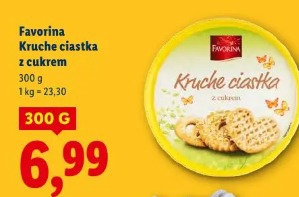 Favorina Kruche ciastka z cukrem