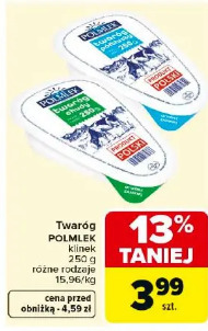 Twaróg POLMLEK klinek