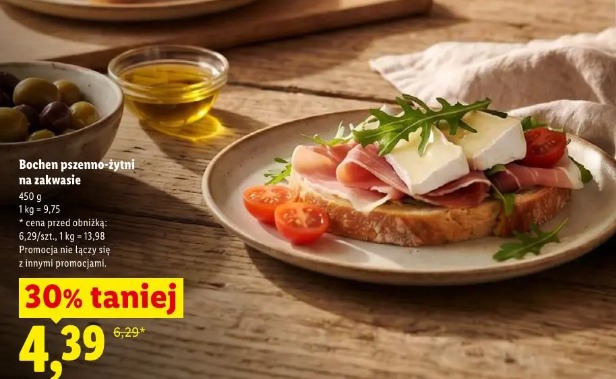 Bochen pszenny-żytni na zakwasie