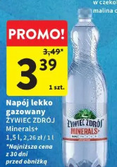Napój lekko gazowany Żywiec Zdrój Minerals