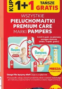 Wszystkie pieluchomajtki Premium Care marki Pampers