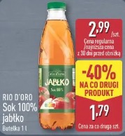 Rio d'Oro Sok 100% jabłko