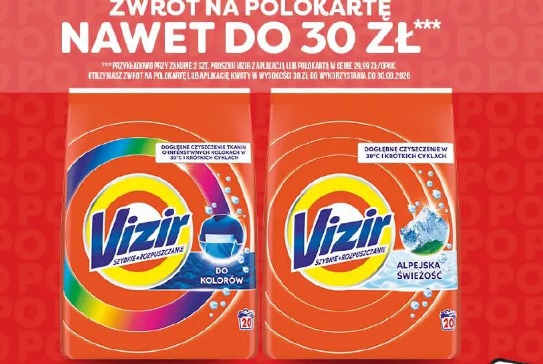 Proszek do koloru lub białego Vizir