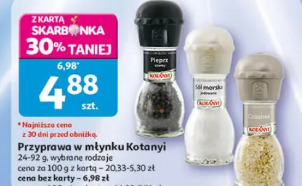 Przyprawa w młynku Kotanyi