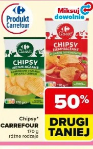 Chipsy ziemniaczane Carrefour Classic