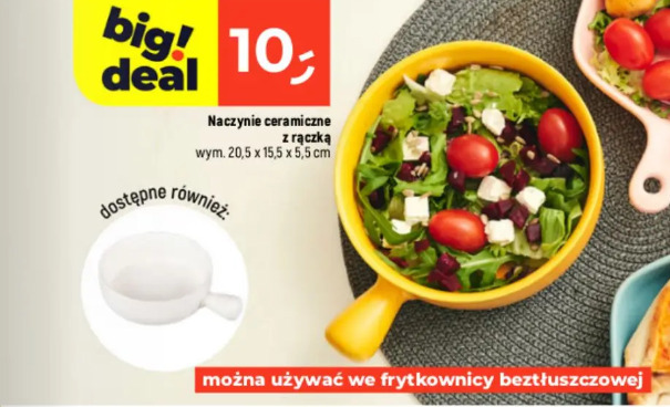 Naczynie ceramiczne z rączką