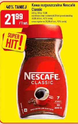 Kawa rozpuszczalna Nescafé Classic