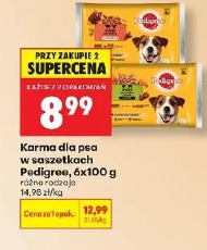 Karma dla psa w saszetkach Pedigree