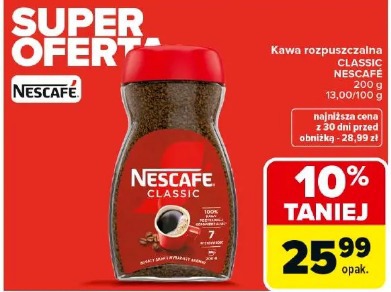 Kawa rozpuszczalna Classic Nescafé
