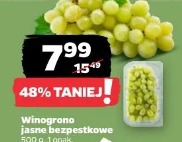 Winogrono jasne bezpestkowe