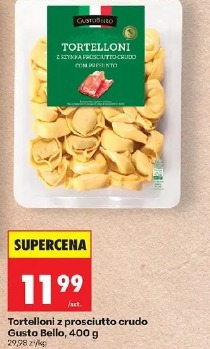 Tortelloni z prosciutto crudo Gusto Bello