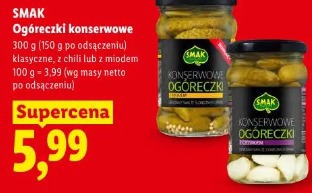 Smak Ogóreczki konserwowe