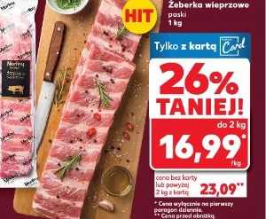 MORLINY Żeberka wieprzowe paski