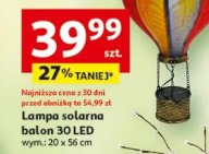 Lampa solarna balon 30 LED