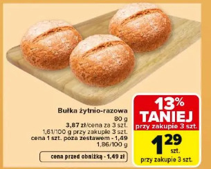 Bułka żytnio-razowa