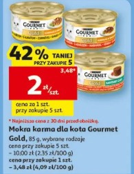 Mokra karma dla kota Gourmet Gold