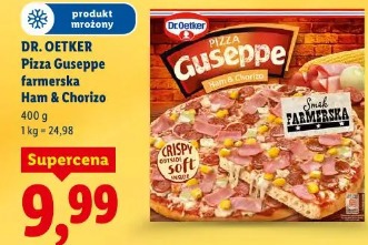 Dr. Oetker Pizza Guseppe farmerska Ham & Chorizo
