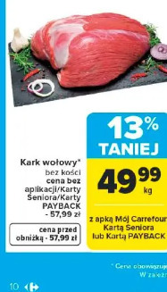 Kark wołowy bez kości