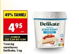 Twaróg sernikowy Delikate