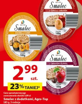 Smalec z dodatkami, Agro-Top