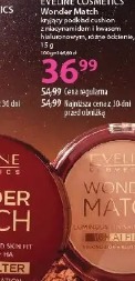 Eveline Cosmetics Wonder Match iryzujący podkład cushion z niacynamidem i kwasem hialuronowym