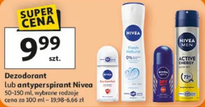 Dezodorant lub antyperspirant Nivea