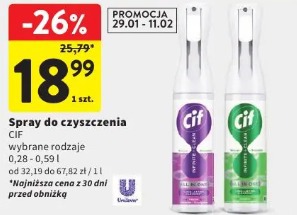 Cif spray do czyszczenia