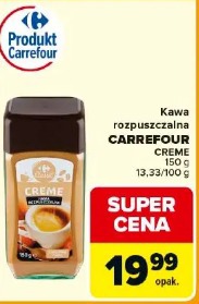 Kawa rozpuszczalna Carrefour Creme