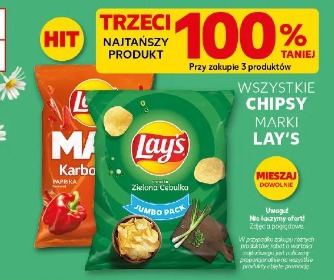 Wszystkie chipsy marki Lay's